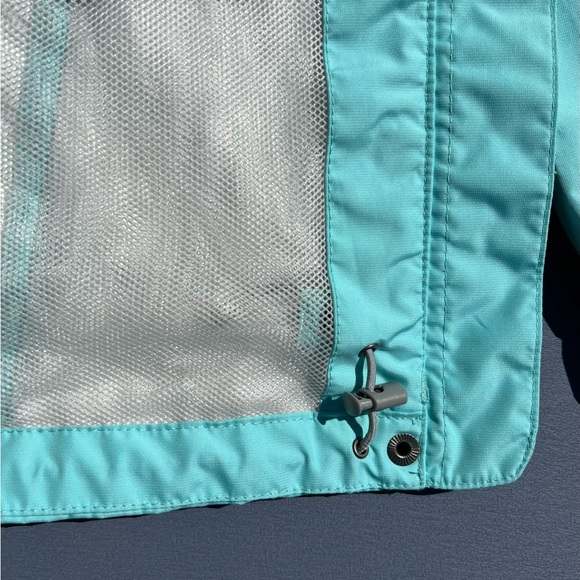 Eddie Bauer Women’s WeatherEdge Rain / Trail Coat, Light Blue (Mint), XS - Picture 7 of 8